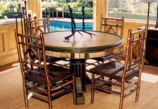 rustic dining table, custom rustic furniture